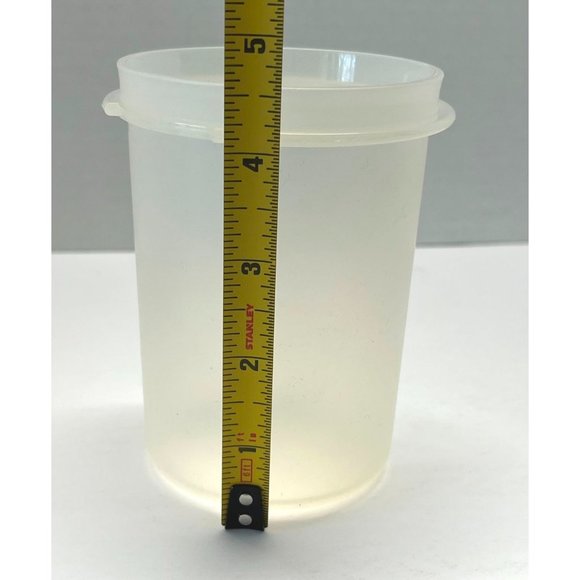 Tupperware Modular Mates 1606-05 with Lid 1607-4 Vintage 15 oz Storage Container - Picture 5 of 9